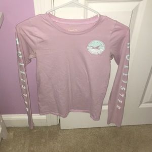 Baby lavender pink graphic tee
